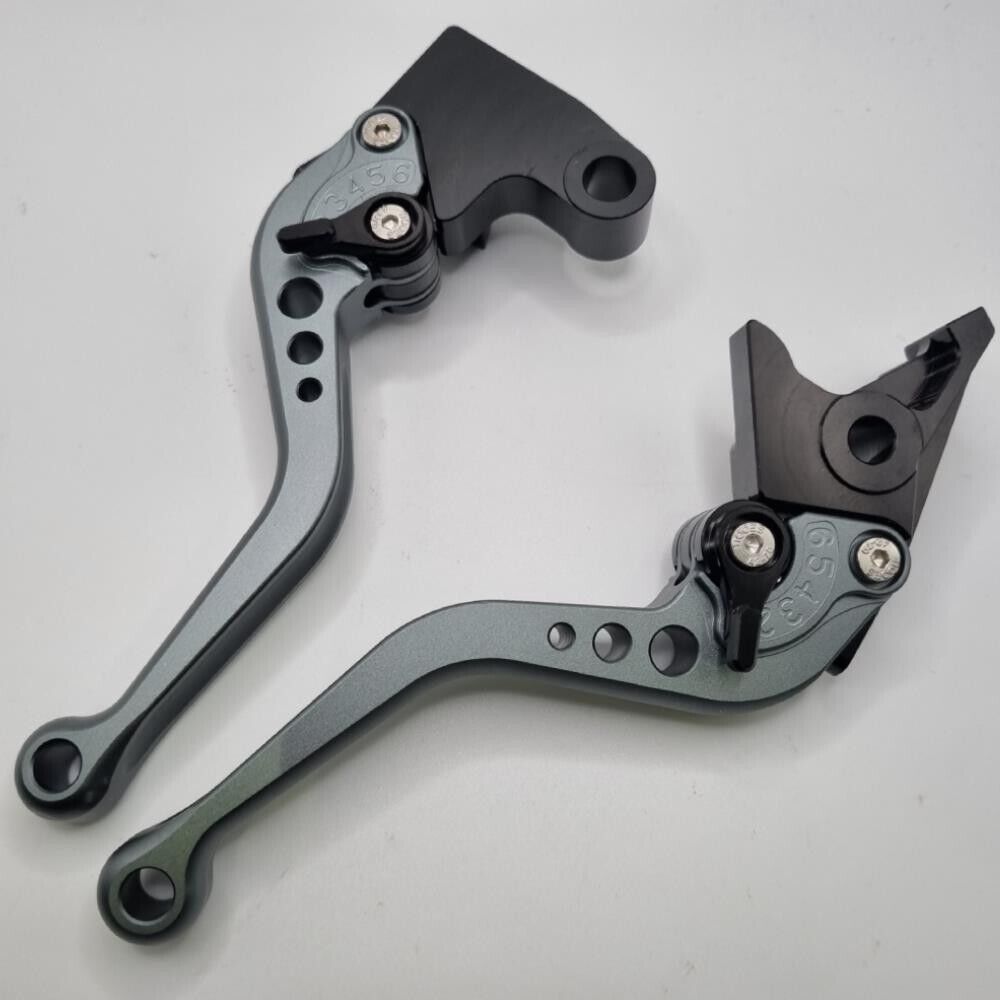 Short Titanium Clutch & Brake Levers For Triumph 765 Street Triple R  2020-2023