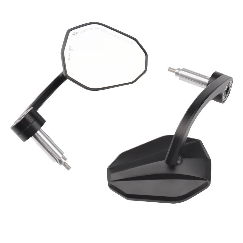 Motorcycle Handle Bar End Mirrors Rearview - Suzuki SV650 / X SFV650 Gladius