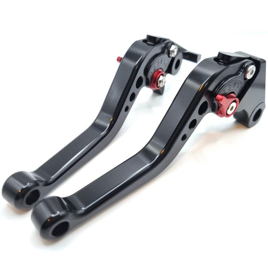 Black Short Brake & Clutch Levers For Honda NX500 2024-