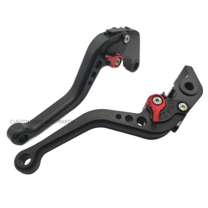 Short Black Clutch & Brake Levers For Aprilia RS 660 2020-2024