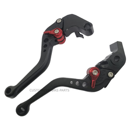 Short Black Clutch & Brake Levers For Aprilia RS 660 2020-2024