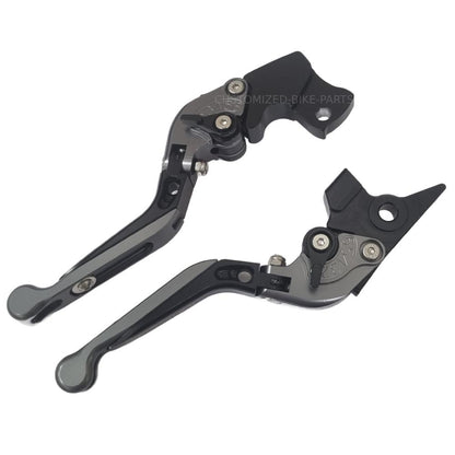 Adjustable Clutch & Brake Lever Set Titanium Black For Husqvarna Svartpilen 401