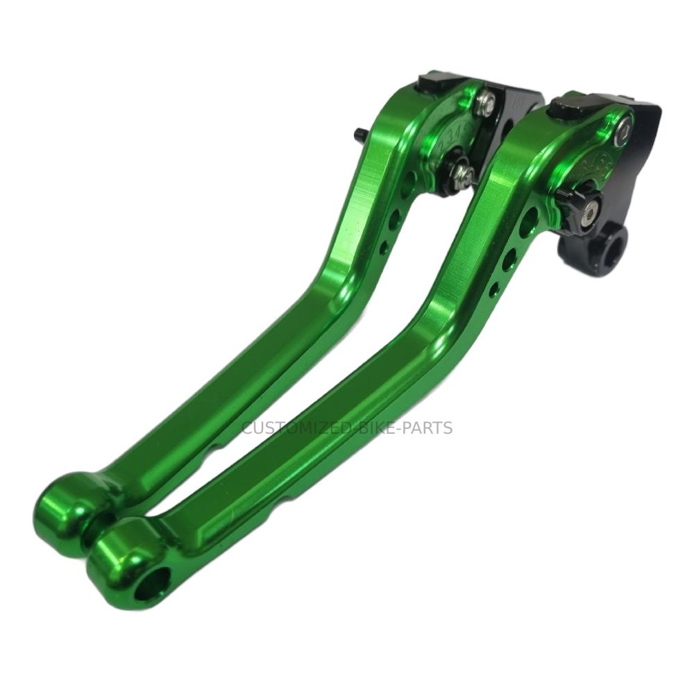 Long Green Clutch & Brake Levers Kawasaki Z1000SX /NINJA 1000/Tourer 2011-2016