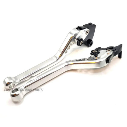 Royal Enfield 350 / 500 Classic 2009-2020 | Long Clutch Brake Lever Set - Silver