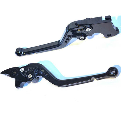 Long Black Clutch & Brake Levers For Triumph Scrambler 400 X 2024-