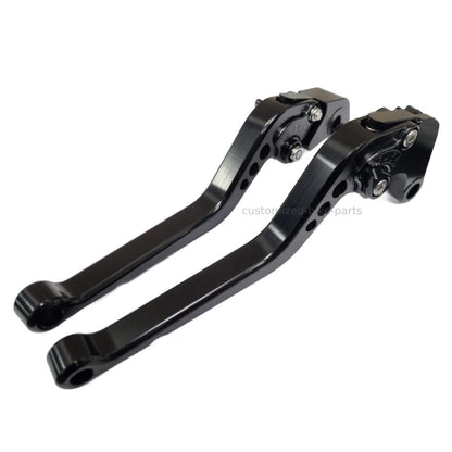 Long Black Clutch & Brake Levers Aprilia RSV4 1100 / Factory 2019-2024