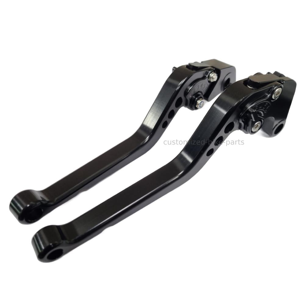 Long Black Clutch & Brake Levers Aprilia Tuono 660 2021-2024