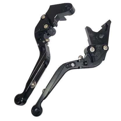 Black Adjustable Clutch & Brake Lever Set For Honda CB750 Hornet 2023-2024