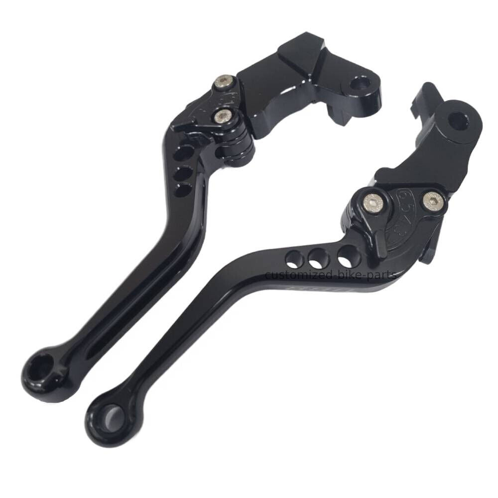 Short Black Adjustable Brake & Clutch Lever Set - KTM 890 Duke 2020-2023