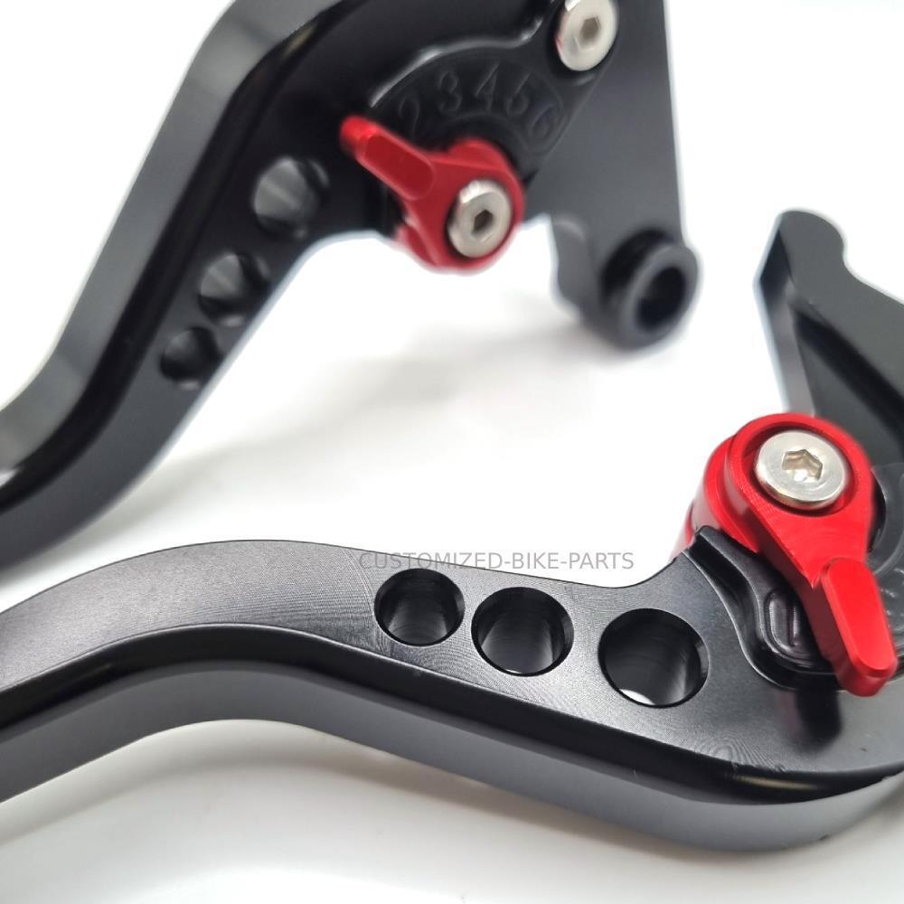 Short Black Clutch & Brake Levers For BMW S1000XR 2020-2024