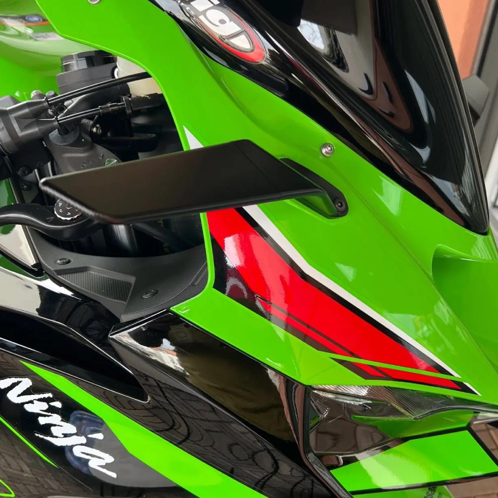 360° Adjustable Wing Fin Side Rear-view Mirrors - Kawasaki Ninja 636 ZX-6R