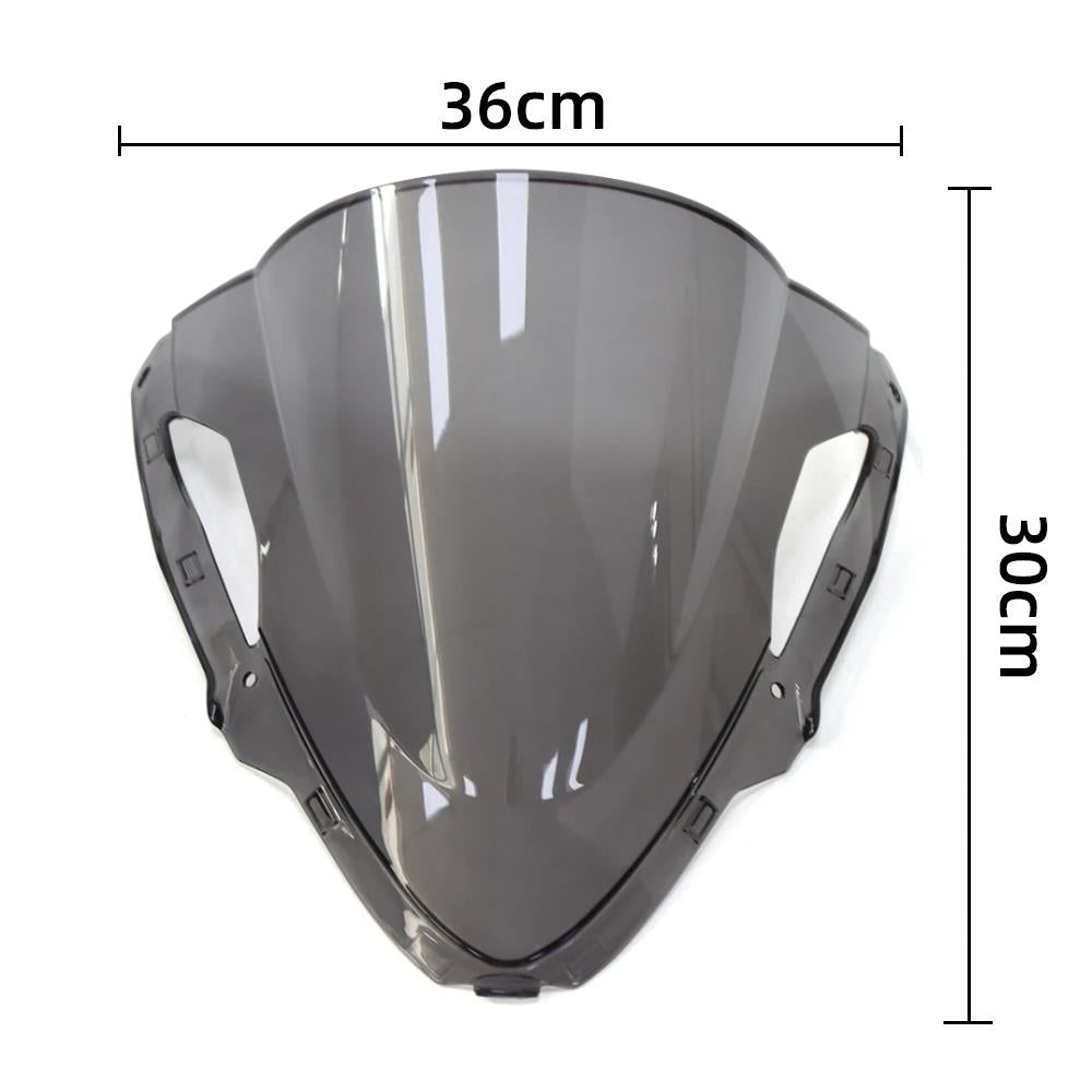 Smoky Grey Windscreen Windshield Screen - Kawasaki ZX6R 2024