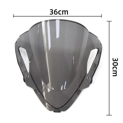 Smoky Grey Windscreen Windshield Screen - Kawasaki ZX6R 2024