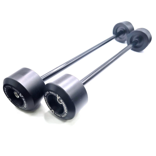 Front & Rear Set Axle Crash Bobbin Sliders - Yamaha MT-09 / SP 2024-