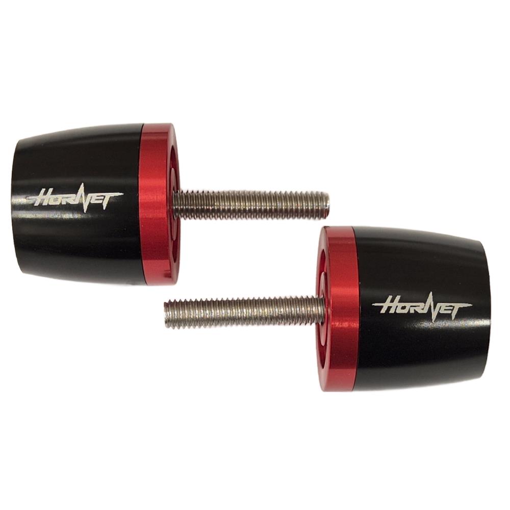 Honda CB750 Hornet 2023-2024 Handlebar Ends - Black / Red