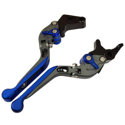 Blue Extendable Clutch Brake Lever Set - BMW F850GS F750GS 40 Years 2018-2023