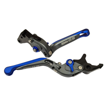 Blue Extendable Clutch Brake Lever Set - BMW F850GS F750GS 40 Years 2018-2023