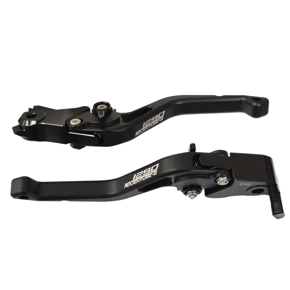 Short Clutch Brake Lever Set Black - KTM 1290 Super Adventure S 2015-2024