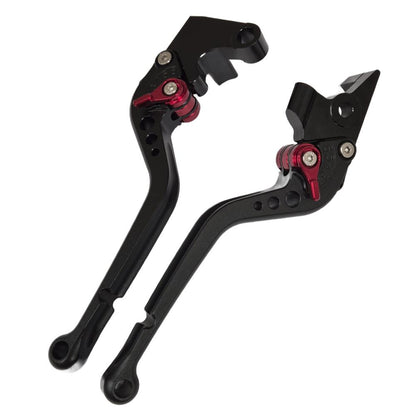 Long Black Clutch & Brake Levers For Yamaha MT-07 2014-2024