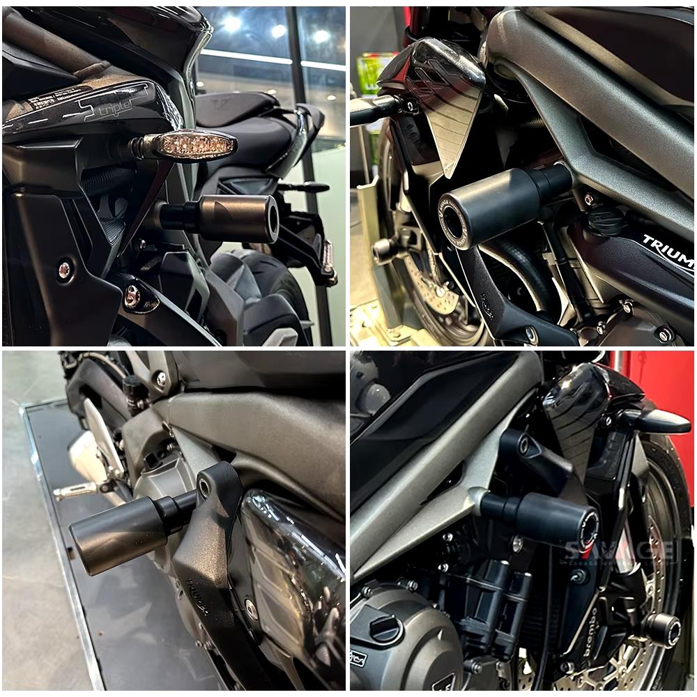 Engine Sliders Crash Protection - Triumph Street Triple 765 RS R S 2017-2024