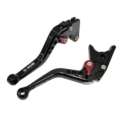 Short Black Clutch & Brake Lever Set - Suzuki GSX-S1000GT 2021-2024