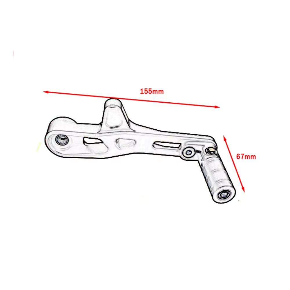 Adjustable Folding Gear Shifter Shift Pedal Lever  BMW R1300GS Adv 2023-2025