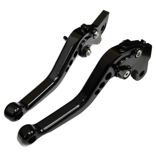 Short Black Clutch & Brake Levers For Aprilia SX125 2021-2024