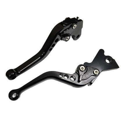 Short Black Clutch & Brake Levers For Aprilia SX125 2021-2024