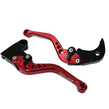 DLS Short Red Clutch & Brake Lever Triumph 675 Street Triple R / RX 2009-2016