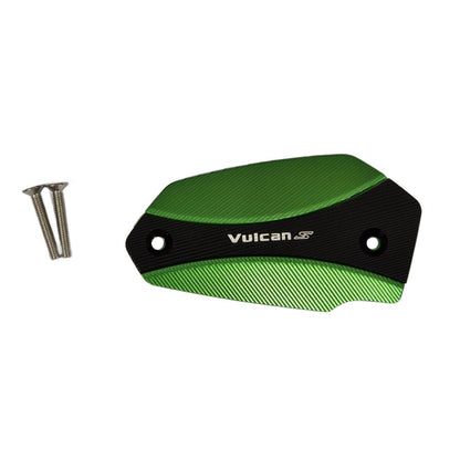 VN Vulcan S 650 CNC Brake Reservoir Fluid Tank Oil Cup Cover - Green