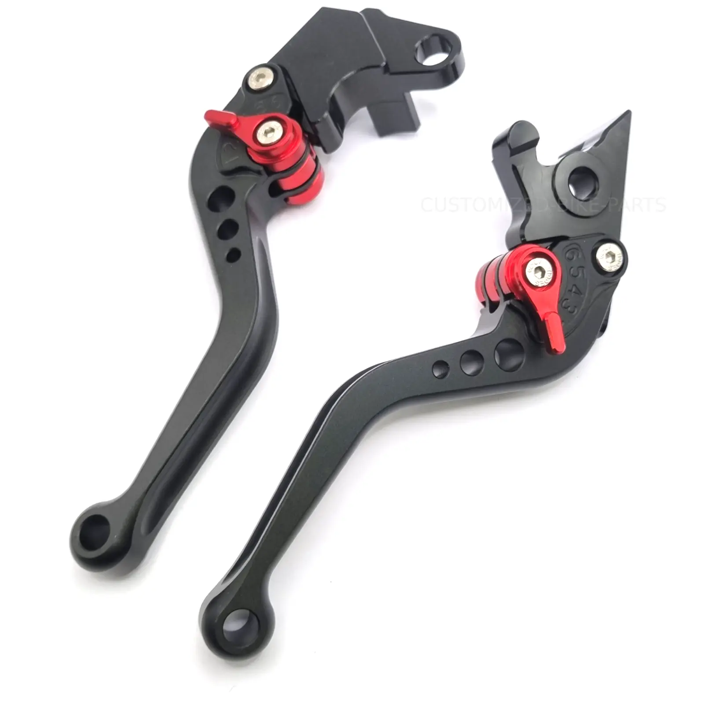 Short Black Clutch & Brake Levers For Yamaha MT-125 2014-2019