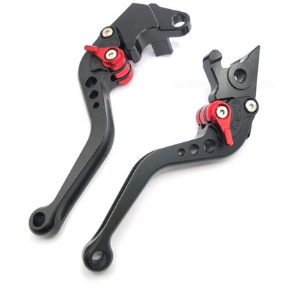 Short Black Clutch & Brake Levers For Yamaha YZF-R125 2017-2020