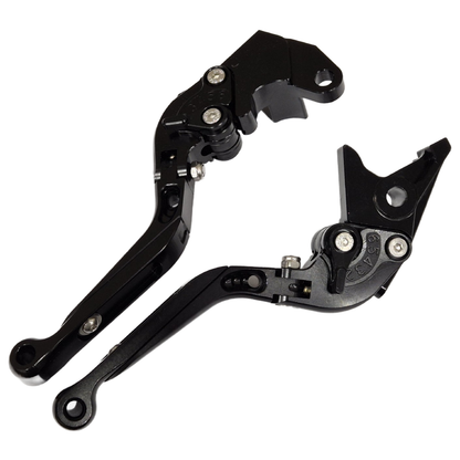 Suzuki GSX-S750 2011-2023 djustable Clutch Brake Lever Set - Black/Black