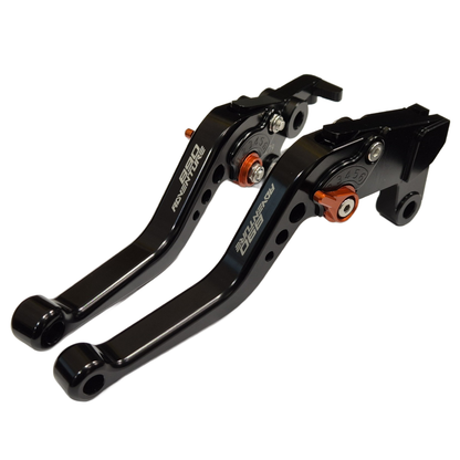 KTM 890 R / S Adventure 2019-2024 Short Clutch & Brake Lever Set - Black