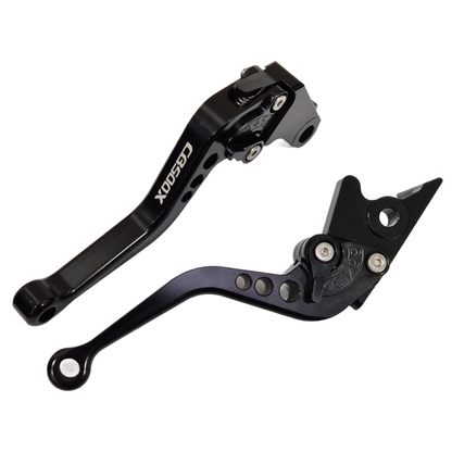 Short Black Brake & Clutch Levers For Honda CB500X 2022-2024