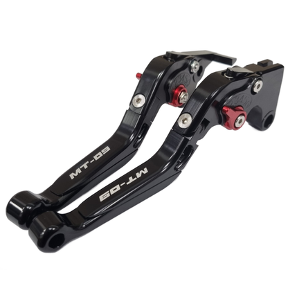 Yamaha MT-09 2014-2020 Adjustable Clutch Brake Lever Set - Black/Black