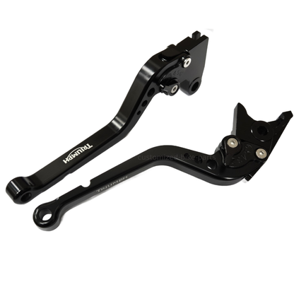 Long Black Clutch & Brake Levers for Triumph DAYTONA 955i 2004-2006