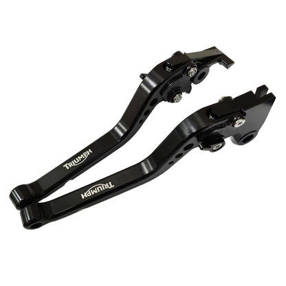 Long Black Clutch & Brake Levers for Triumph DAYTONA 955i 2004-2006