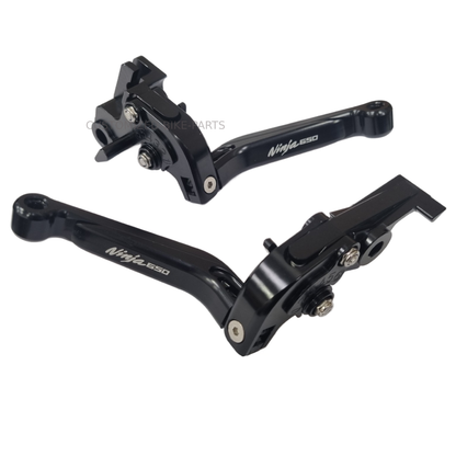 Kawasaki Ninja 650 2017-2023 | Adjustable Clutch Brake Lever Set Black/Black