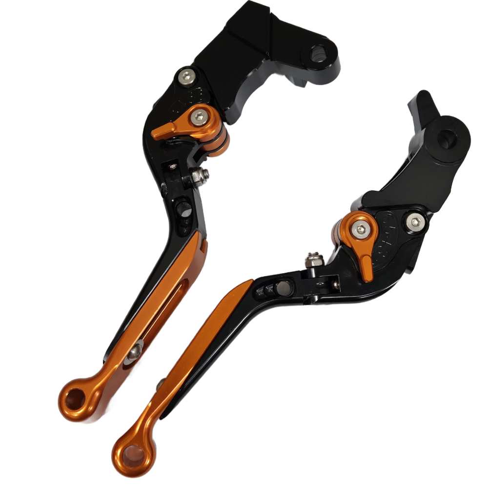 KTM 790 Duke 2018-2024 | Adjustable Clutch Brake Lever Set Black/Orange