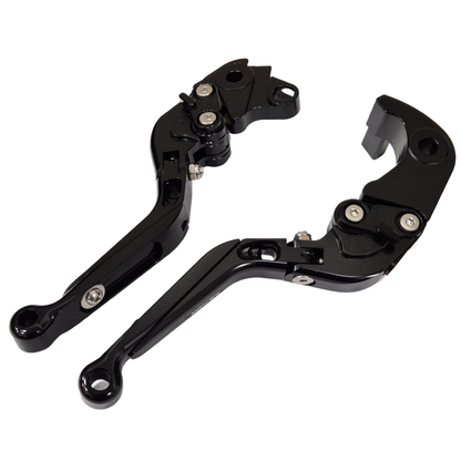 Black Adjustable Brake & Clutch Levers - Honda CBR1000RR / Fireblade 2004-2007