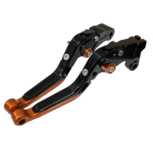 KTM 790 Duke 2018-2024 | Adjustable Clutch Brake Lever Set Black/Orange