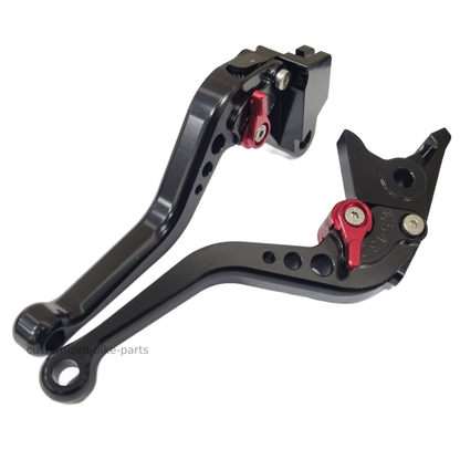 Short Black Clutch & Brake Levers - Kawasaki Ninja 650R / ER-6F ER-6N 2006-2008