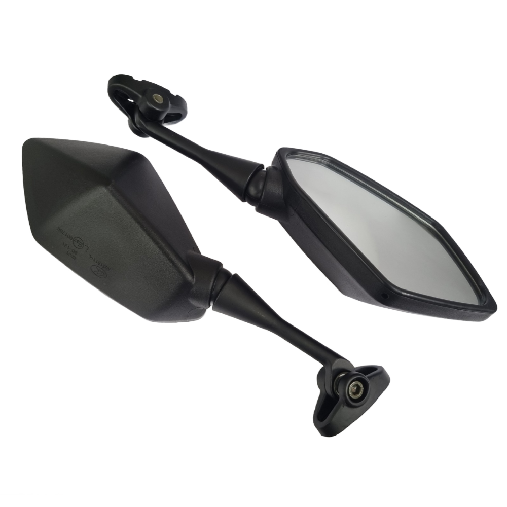 Yamaha YZF R1 R6 R25 R15 R125 R3 R1S R1M FZ6R Matte black Look Rear View Mirrors