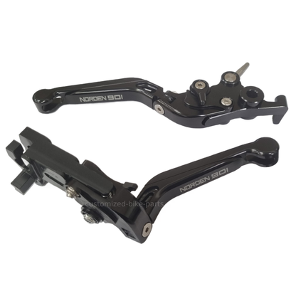 Adjustable Clutch Brake Lever Set Black / Black - HUSQVARNA NORDEN 901 2022-2024