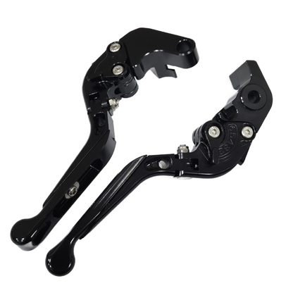 Adjustable Clutch & Brake Lever Set Black / Black Aprilia RS 660 Tuono 2020-2024