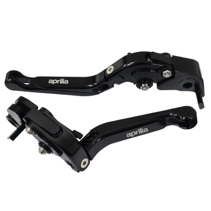 Adjustable Clutch & Brake Lever Set Black / Black Aprilia RS 660 Tuono 2020-2024