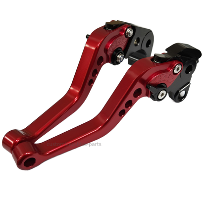 Short Red Clutch & Brake Levers For Honda CB1000R 2008-2016