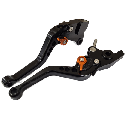 KTM 790 R / S Adventure 2019-2024 Short Clutch & Brake Lever Set - Black