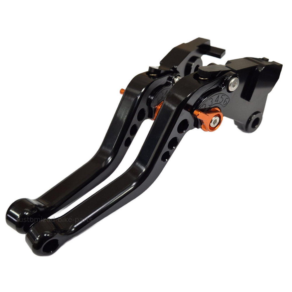 KTM 790 R / S Adventure 2019-2024 Short Clutch & Brake Lever Set - Black